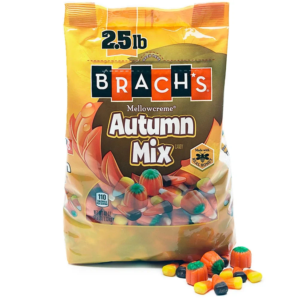 Brach's Autumn Mix Candy Corn: 40-Ounce Bag 1 Brach's Autumn Mix Candy Corn: 40-Ounce Bag