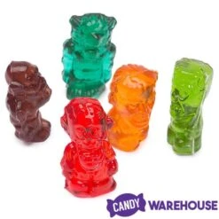 3D Gummy Monsters Candy Bags: 10-Piece Set -Best Candy Store 3d gummy monsters candy bags 10 piece set candy warehouse 4