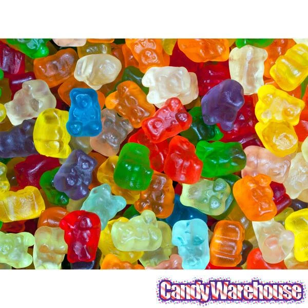 Albanese Cubs 12-Flavors Baby Gummy Bears: 5LB Bag 3 Albanese Cubs 12-Flavors Baby Gummy Bears: 5LB Bag - Image 3