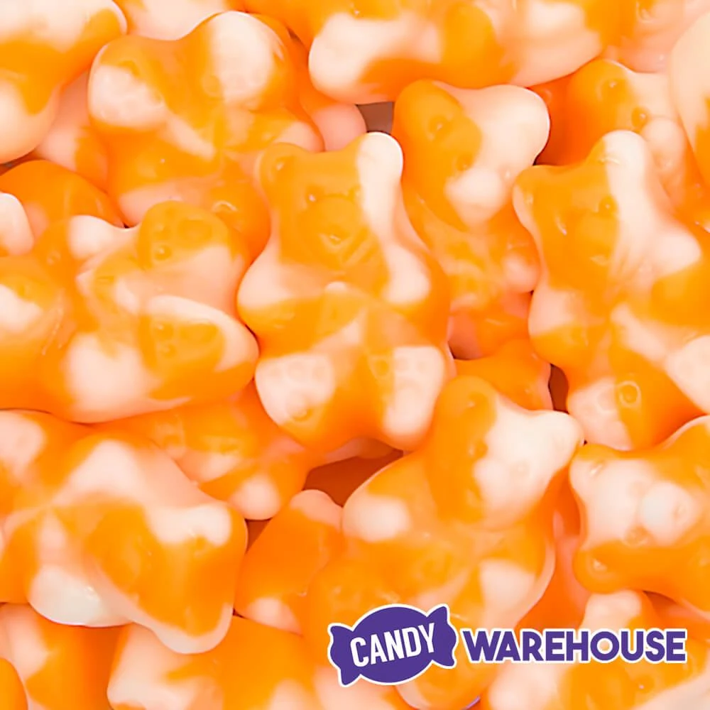 Albanese Orange Cream Bearsicles Gummy Bears: 5LB Bag 4 Albanese Orange Cream Bearsicles Gummy Bears: 5LB Bag - Image 4