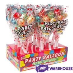 Albert's Party Balloons Lollipop Bouquets: 12-Piece Display -Best Candy Store albert s party balloons lollipop bouquets 12 piece display candy warehouse 3