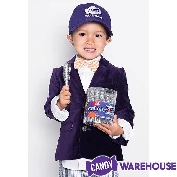 Albert's Tiny Twist Pops - Pearl Silver: 30-Piece Tub 2 Albert's Tiny Twist Pops - Pearl Silver: 30-Piece Tub - Image 2