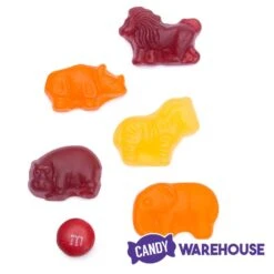 All Natural Zoo Animals Gummy Candy: 2LB Bag 5 All Natural Zoo Animals Gummy Candy: 2LB Bag -Best Candy Store all natural zoo animals gummy candy 2lb bag candy warehouse 3