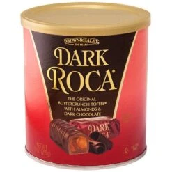 Almond Dark Roca Buttercrunch Toffee Candy: 10-Ounce Tin 9 Almond Dark Roca Buttercrunch Toffee Candy: 10-Ounce Tin -Best Candy Store almond dark roca buttercrunch toffee candy 10 ounce tin candy warehouse 5