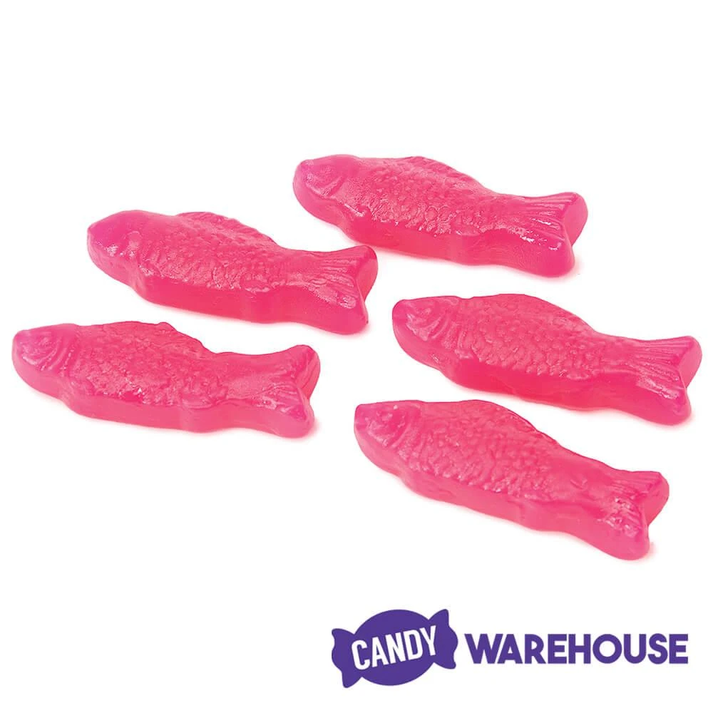 American Fish Chewy Candy - Pink: 5LB Bag 2 American Fish Chewy Candy - Pink: 5LB Bag - Image 2
