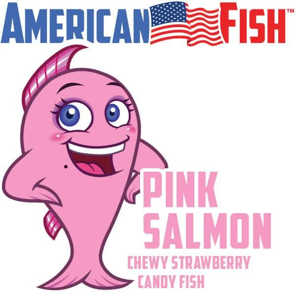 American Fish Chewy Candy - Pink: 5LB Bag 5 American Fish Chewy Candy - Pink: 5LB Bag - Image 5