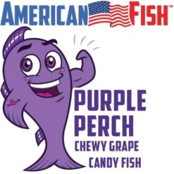 American Fish Chewy Candy - Purple: 5LB Bag -Best Candy Store american fish chewy candy purple 5lb bag candy warehouse 4