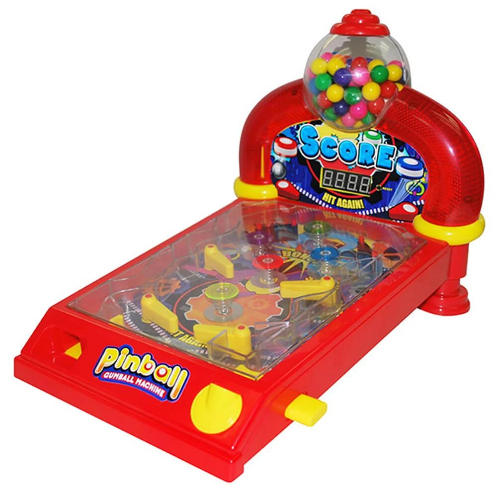 Arcade Pinball Gumball Machine With Dubble Bubble Gumballs 1 Arcade Pinball Gumball Machine With Dubble Bubble Gumballs