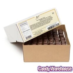 Asher's Chocolate Covered Chocolate Caramels - Dark: 6LB Box -Best Candy Store asher s chocolate covered chocolate caramels dark 6lb box candy warehouse 3