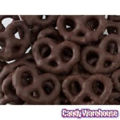 Asher's Dark Chocolate Covered Mini Pretzels: 4LB Box -Best Candy Store asher s dark chocolate covered mini pretzels 4lb box candy warehouse 3 3d02a420 2b99 48d6 9fb9 605c6373bfa6