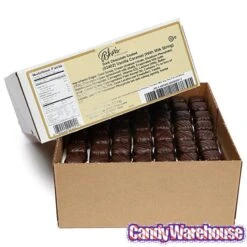 Asher's Dark Chocolate Covered Vanilla Caramels: 6LB Box -Best Candy Store asher s dark chocolate covered vanilla caramels 6lb box candy warehouse 3