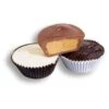 Asher's Giant Chocolate Peanut Butter Cups - Dark: 24-Piece Box