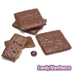 Asher's Milk Chocolate Covered Graham Crackers: 5LB Box -Best Candy Store asher s milk chocolate covered graham crackers 5lb box candy warehouse 5