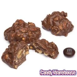 Asher's Milk Chocolate Peanut Clusters Candy: 5LB Box -Best Candy Store asher s milk chocolate peanut clusters candy 5lb box candy warehouse 3