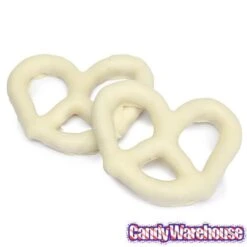 Asher's White Chocolate Covered Pretzels: 6LB Box -Best Candy Store asher s white chocolate covered pretzels 6lb box candy warehouse 4