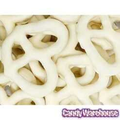 Asher's White Chocolate Covered Pretzels: 6LB Box -Best Candy Store asher s white chocolate covered pretzels 6lb box candy warehouse 5