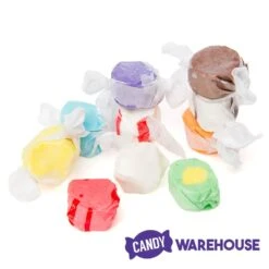 Assorted Salt Water Taffy Candy: 3LB Bag -Best Candy Store assorted salt water taffy candy 3lb bag candy warehouse 4 b445cf15 b115 473f 9141 8cb5391fed3e