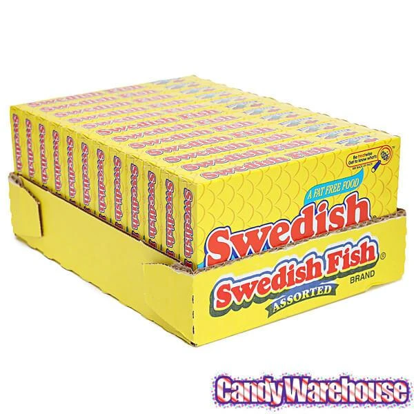 Assorted Swedish Fish Candy 3.5-Ounce Packs: 12-Piece Box 4 Assorted Swedish Fish Candy 3.5-Ounce Packs: 12-Piece Box - Image 4