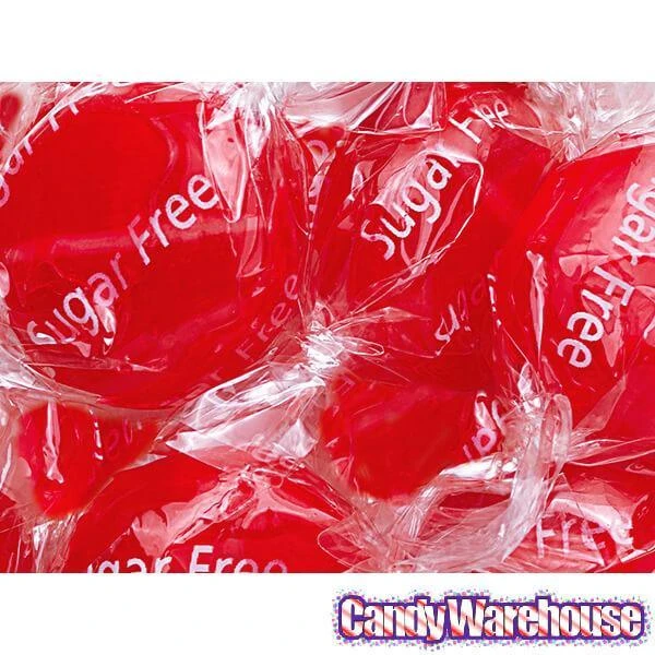 Atkinson Sugar Free Hard Candy Buttons - Cherry: 5LB Bag 2 Atkinson Sugar Free Hard Candy Buttons - Cherry: 5LB Bag - Image 2
