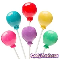 Balloons Hard Candy Lollipops: 12-Piece Pack -Best Candy Store balloons hard candy lollipops 12 piece pack candy warehouse 3 649c9195 9fa9 4167 abd4 243f82601f72