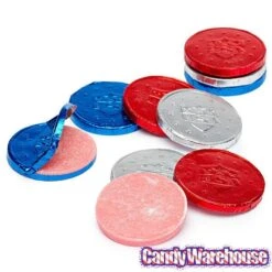 Bee International Patriotic USA Bubble Gum Coins: 100-Piece Bag -Best Candy Store bee international patriotic usa bubble gum coins 100 piece bag candy warehouse 3 ab989225 8445 47da a6e3 e86e076259b9