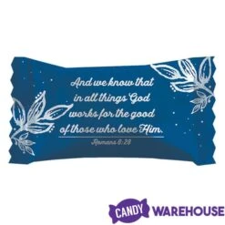 Bible Verse Wrapped Butter Mint Creams: 300-Piece Case -Best Candy Store bible verse wrapped butter mint creams 300 piece case candy warehouse 6 568ab315 4983 41b3 9ee9 992da016882d