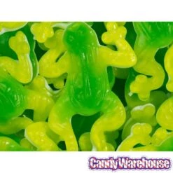 Big Green Gummy Frogs Candy: 5LB Bag -Best Candy Store big green gummy frogs candy 5lb bag candy warehouse 3