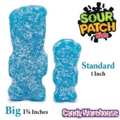 Big Sour Patch Kids Candy: 1.7LB Bag -Best Candy Store big sour patch kids candy 1 7lb bag candy warehouse 6