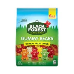 Black Forest Gummy Bears Assorted Flavors 6LB Bag -Best Candy Store black forest gummy bears assorted flavors 6lb bag candy warehouse 4
