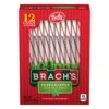 Bobs Sweet Stripes Red And White Peppermint Candy Canes: 12-Piece Box