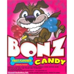 Bonz Dog Bone Coated Sweet Tarts Candy: 2LB Bag -Best Candy Store bonz dog bone coated sweet tarts candy 2lb bag candy warehouse 3