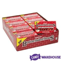 Boston Baked Beans Candy Mini Packs: 24-Piece Box -Best Candy Store boston baked beans candy mini packs 24 piece box candy warehouse 6