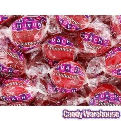 Brach's Cinnamon Hard Candy Discs: 1LB Bag -Best Candy Store brach s cinnamon hard candy discs 1lb bag candy warehouse 3
