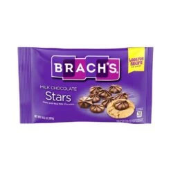 Brach's Milk Chocolate Stars Candy Drops: 10.5-Ounce Bag -Best Candy Store brach s milk chocolate stars candy drops 10 5 ounce bag candy warehouse 5