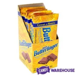 Butterfinger Giant Size Candy Bars: 12-Piece Box -Best Candy Store butterfinger giant size candy bars 12 piece box candy warehouse 5