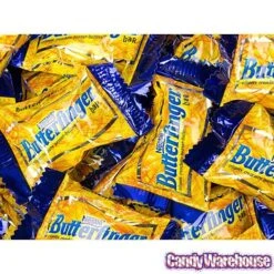 Butterfinger Mini Size Candy Bars: 5LB Bag 8 Butterfinger Mini Size Candy Bars: 5LB Bag -Best Candy Store butterfinger mini size candy bars 5lb bag candy warehouse 4