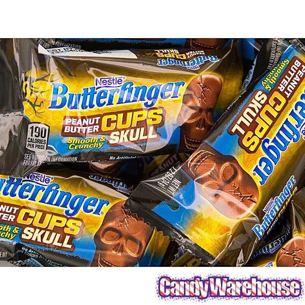 Butterfinger Peanut Butter Cups Skulls: 10.8-Ounce Bag 3 Butterfinger Peanut Butter Cups Skulls: 10.8-Ounce Bag - Image 3
