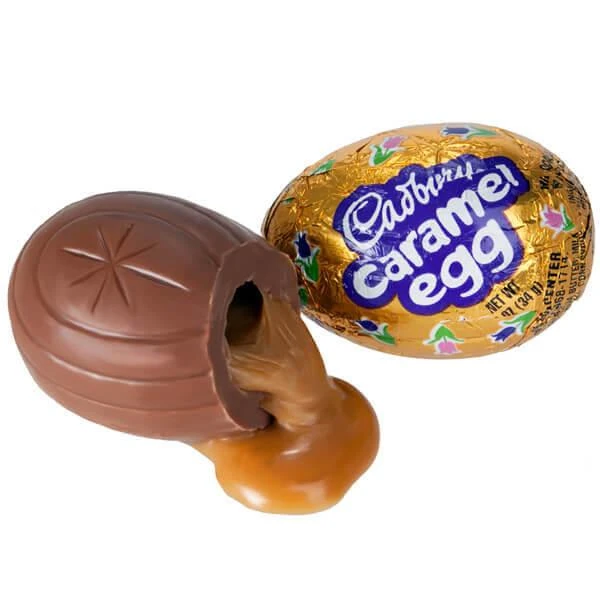 Cadbury Chocolate Caramel Eggs: 4-Piece Box 1 Cadbury Chocolate Caramel Eggs: 4-Piece Box