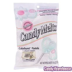 Wilton Candy Melts - Pastel Colorburst: 10-Ounce Bag -Best Candy Store candy melts pastel colorburst 10 ounce bag candy warehouse 4