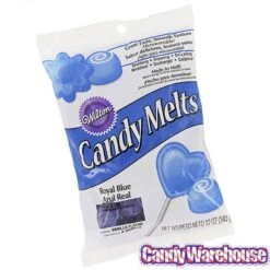 Wilton Candy Melts - Royal Blue: 12-Ounce Bag -Best Candy Store candy melts royal blue 12 ounce bag candy warehouse 3