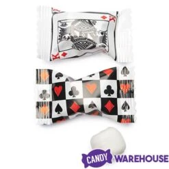 Card Games Wrapped Butter Mint Creams: 300-Piece Case -Best Candy Store card games wrapped butter mint creams 300 piece case candy warehouse 6