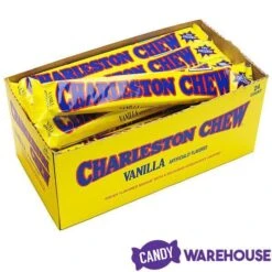 Charleston Chew Candy Bars - Vanilla: 24-Piece Box -Best Candy Store charleston chew candy bars vanilla 24 piece box candy warehouse 3