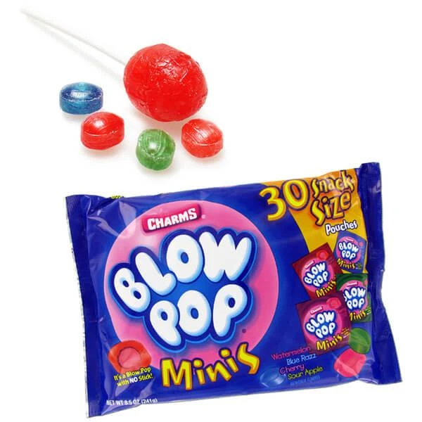 Charms Blow Pop Minis Snack Size Packs: 30-Piece Bag 3 Charms Blow Pop Minis Snack Size Packs: 30-Piece Bag - Image 3