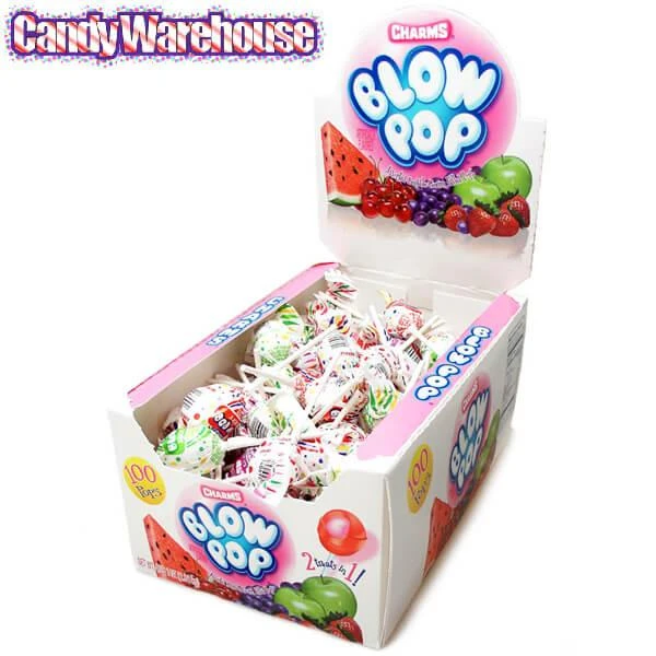 Charms Blow Pops Assortment: 100-Piece Box 2 Charms Blow Pops Assortment: 100-Piece Box - Image 2