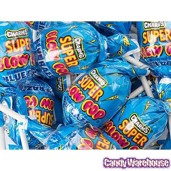 Charms Super Blow Pops - Blue Razz: 72-Piece Set 3 Charms Super Blow Pops - Blue Razz: 72-Piece Set - Image 3