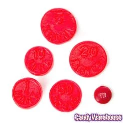 Cherry Juju Coins Candy: 7.5LB Bag -Best Candy Store cherry juju coins candy 7 5lb bag candy warehouse 3 93e9108e 8303 4aad a378 cedce9feda50