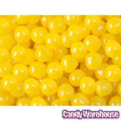 Chewy Sour Balls - Lemon: 5LB Bag -Best Candy Store chewy sour balls lemon 5lb bag candy warehouse 3