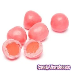 Chewy Sour Balls - Pink Grapefruit: 5LB Bag -Best Candy Store chewy sour balls pink grapefruit 5lb bag candy warehouse 5