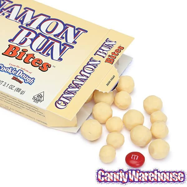 Cinnamon Bun Bites Candy Theater Size Packs: 12-Piece Box 3 Cinnamon Bun Bites Candy Theater Size Packs: 12-Piece Box - Image 3
