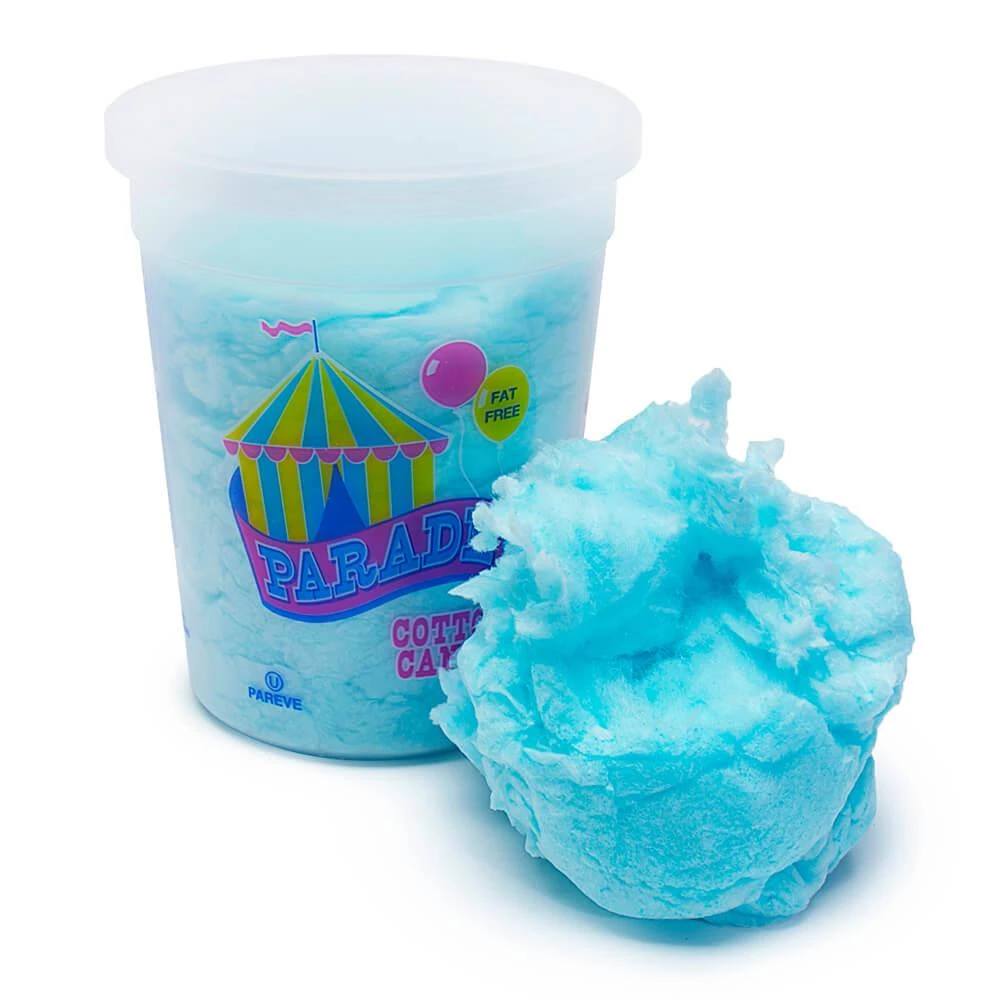 Cotton Candy 2-Ounce Tubs - Blue: 8-Piece Case 1 Cotton Candy 2-Ounce Tubs - Blue: 8-Piece Case